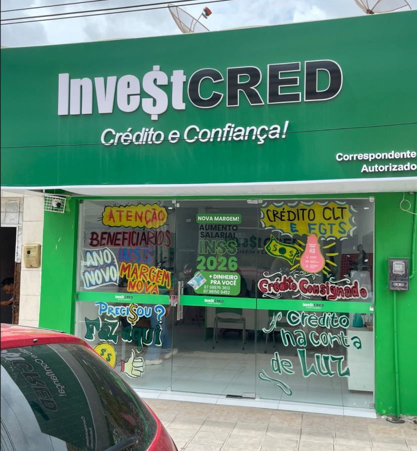 Loja Invest Cred em Salgueiro — Pernambuco